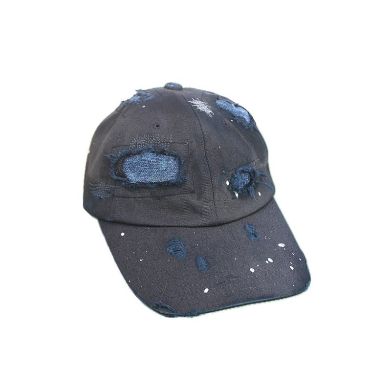 denim repair ball cap