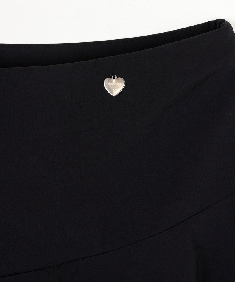 BALLOON MINI SKIRT BLACK