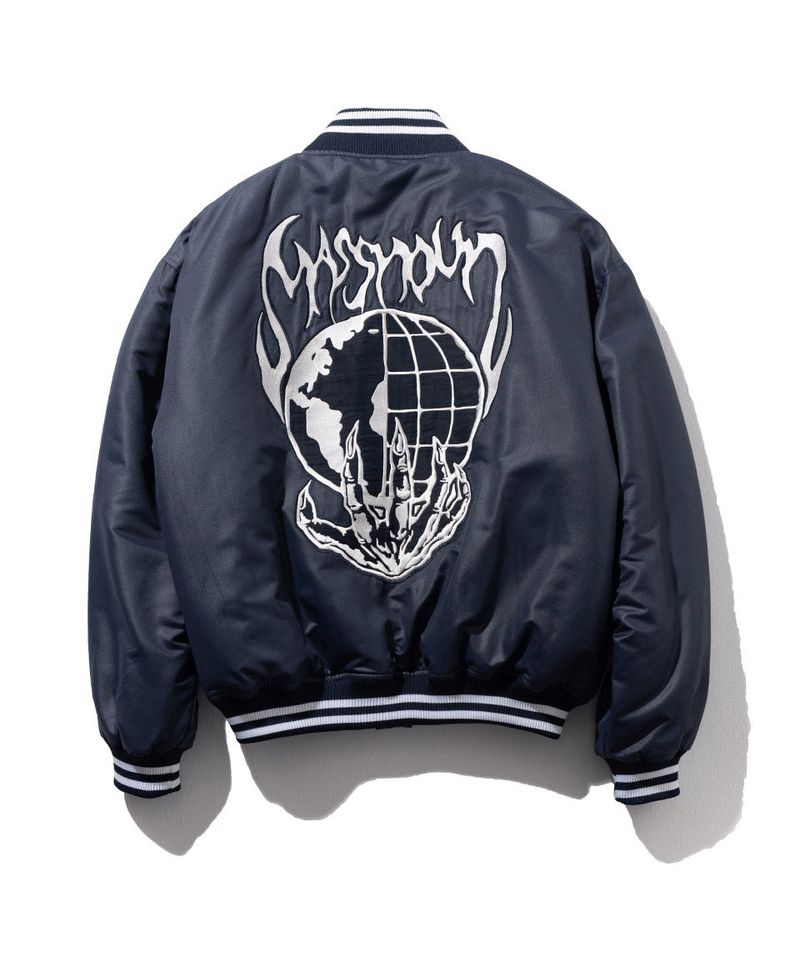 VIRTUAL WORLD 6OZ VARSITY JACKET