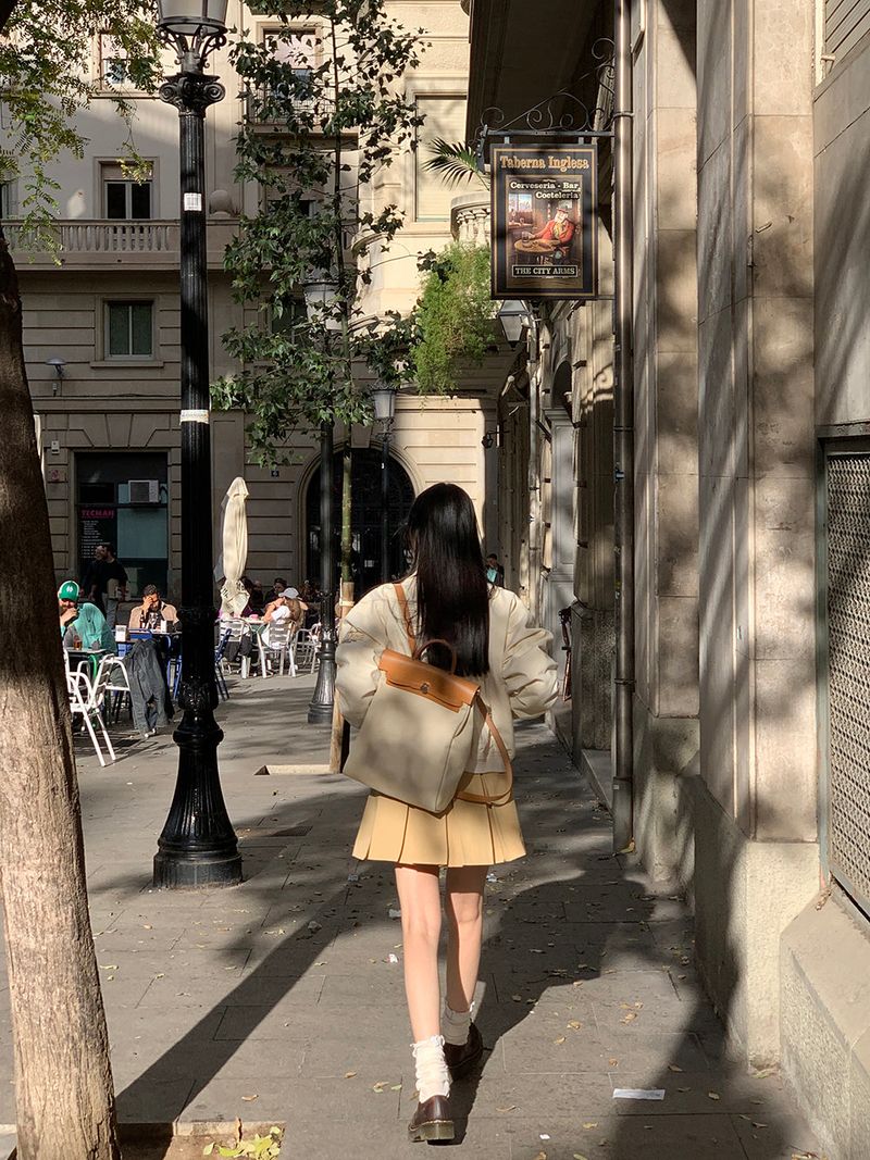 [MADE] Peto Pintuck Mini Skirt