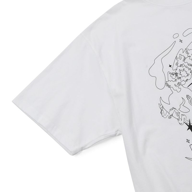 Fantasy Half T-shirt_White