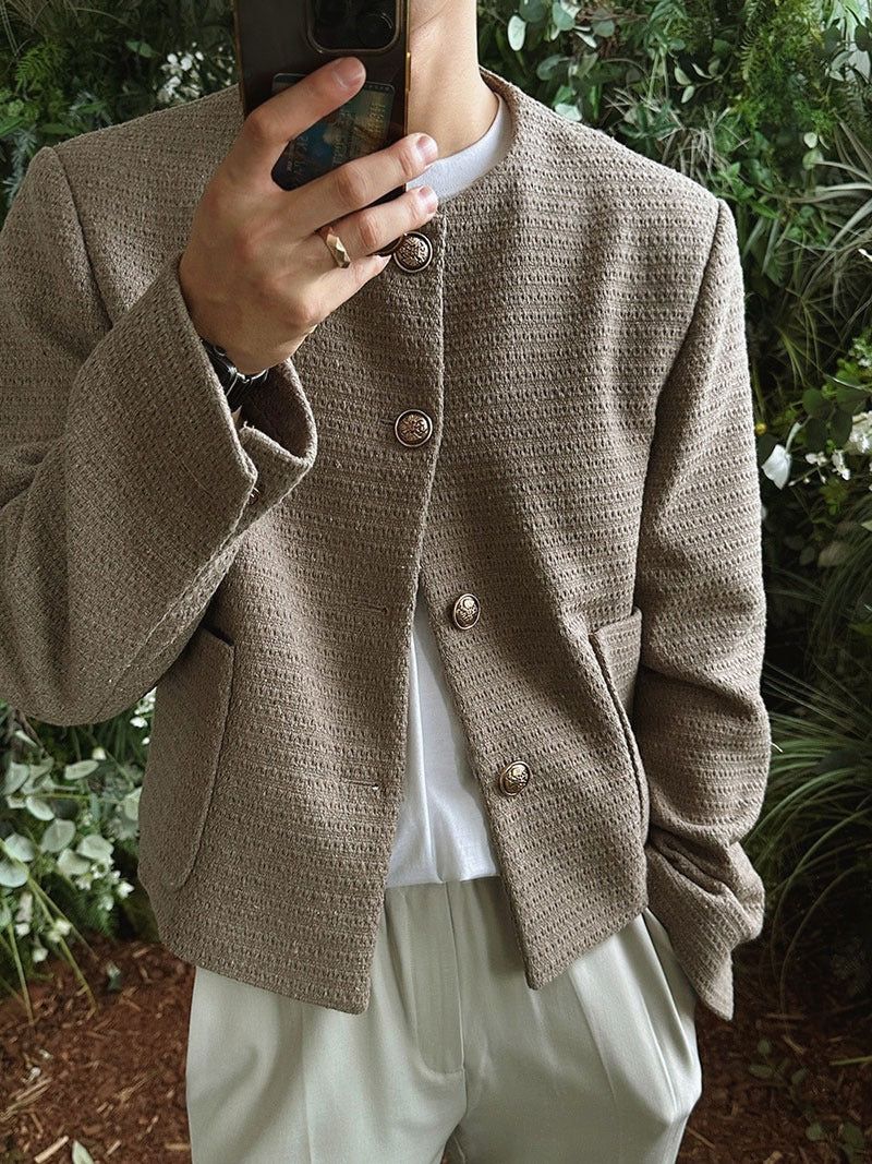 ASCLO（エジュクロ）の「ASCLO Low Tweed Jacket (2color)（Jackets/Outerwear）」