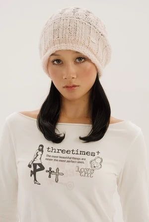 threetimes（スリータイムズ）の「メロービーニー（帽子）」
