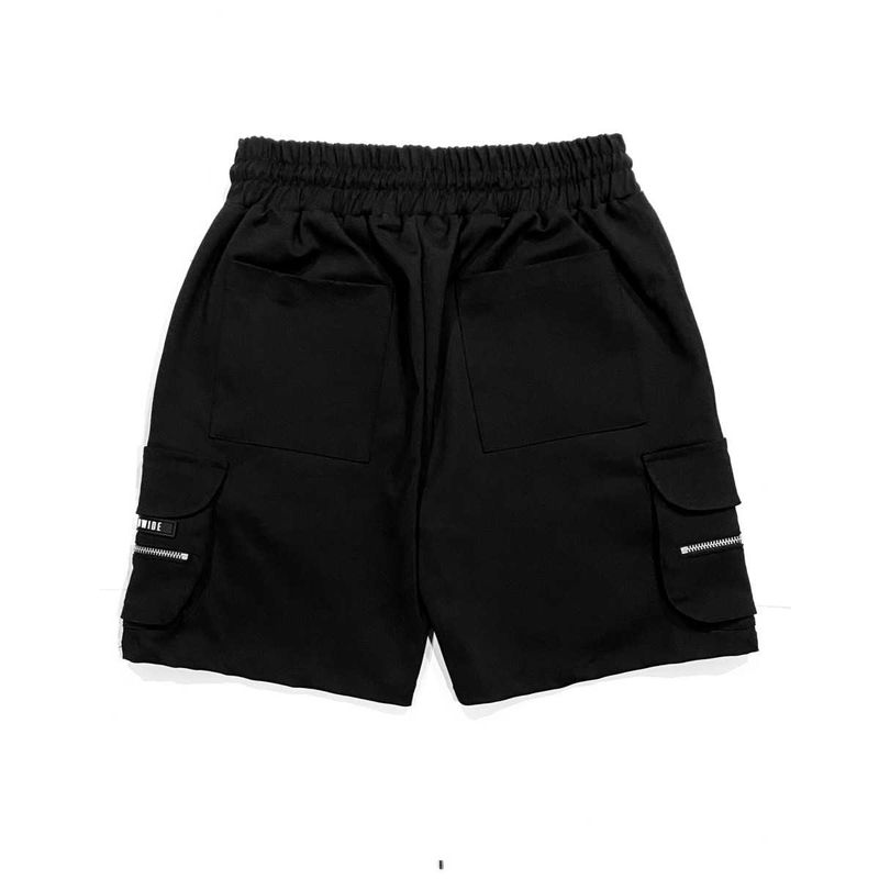 TZ CARGO SHORTS PANTS - BLACK