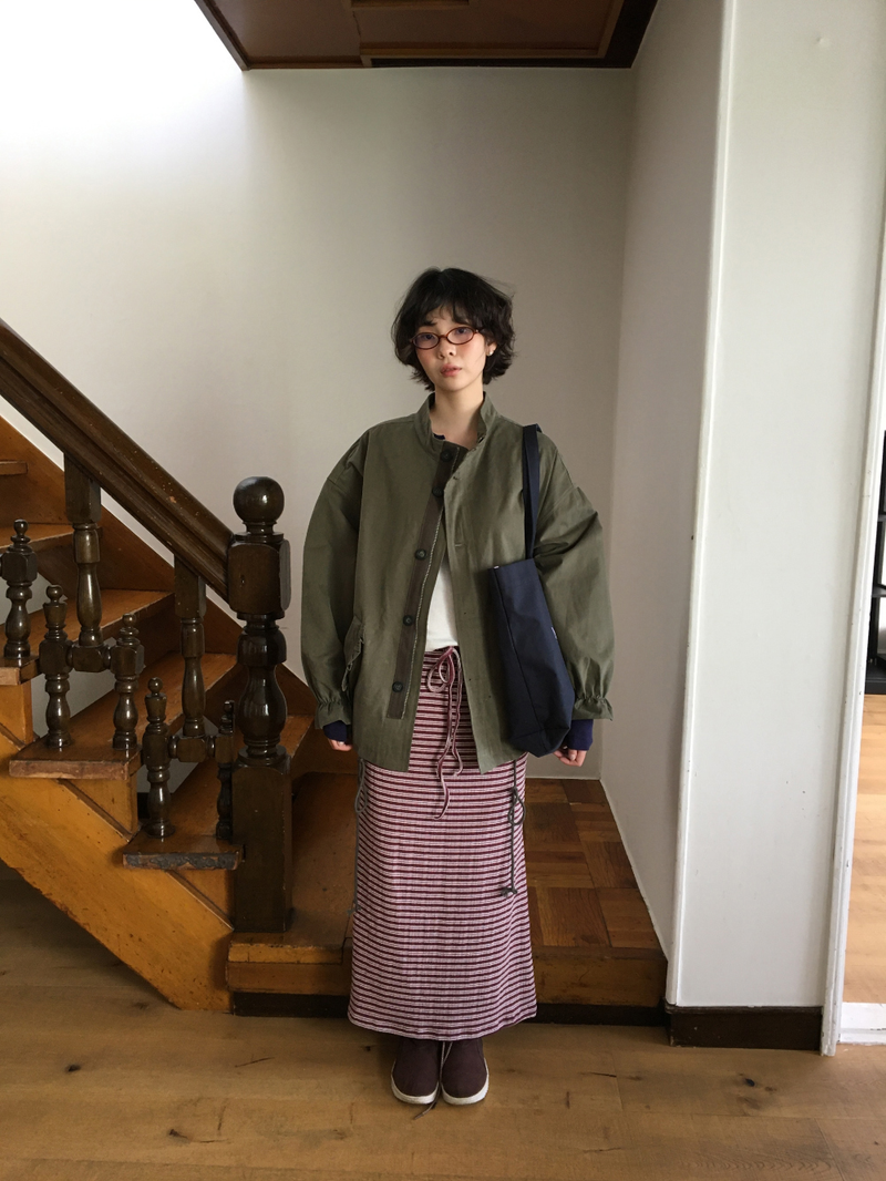 DUGGY（ダギー）の「Renew knit long skirt (2color)（Skirts）」