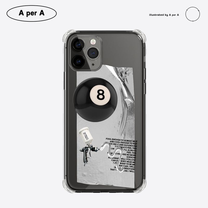 A per A(エイパーエイ)の「Eightball Silicon Walk(Smartphone Accessories)」