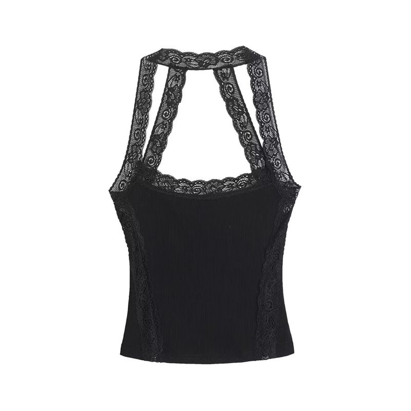 Elowen Lace Halter Camisole