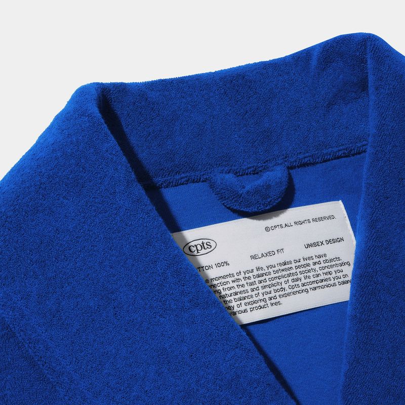 COMFY TERRY ROBE_BLUE