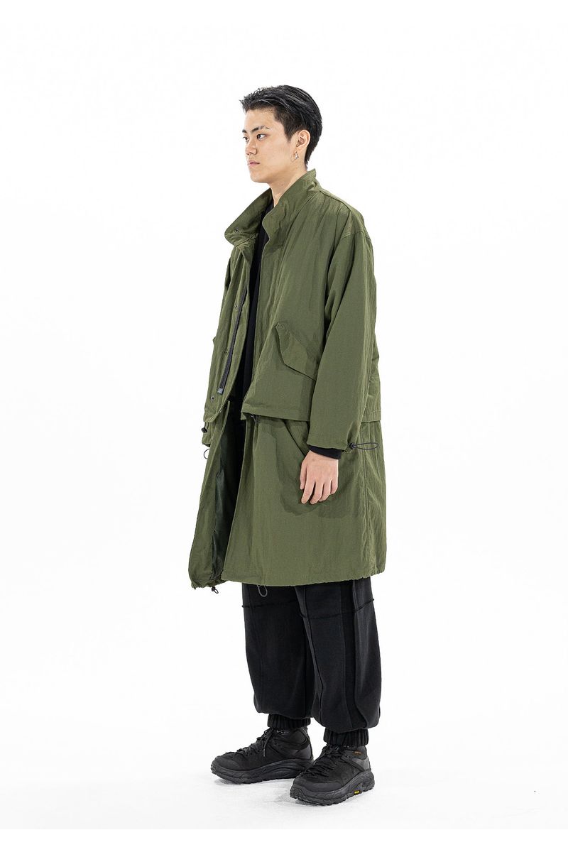 DETACHABLE NYLON COAT