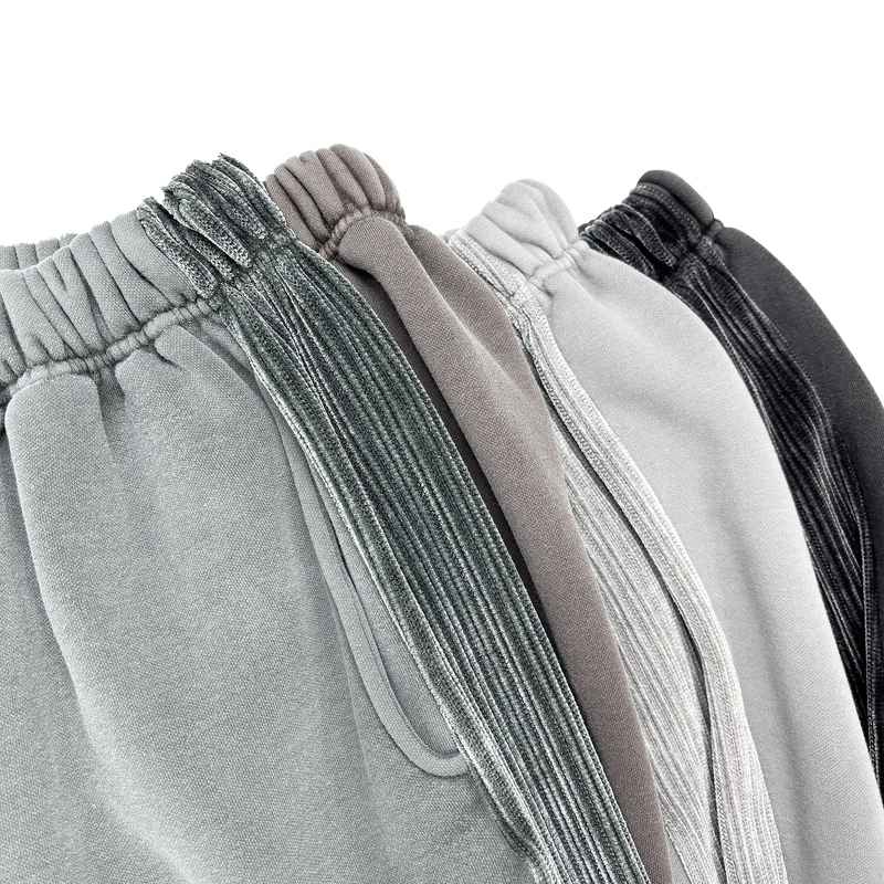 corduroy line fleece sweatpants