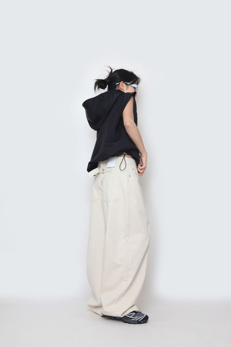 Bizo Snap Wide Pants