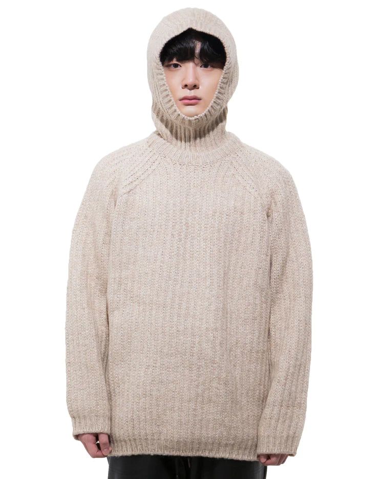 MAGNOLIA（マグノリア）の「フードつきニット-BEIGE （送料込）- WooStore（Tops）」