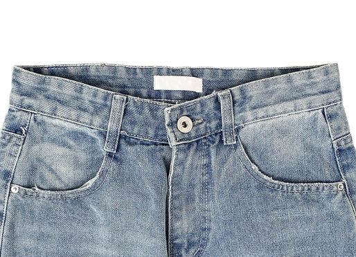 Diro Pocket Adjust Wide Washing Denim Pants