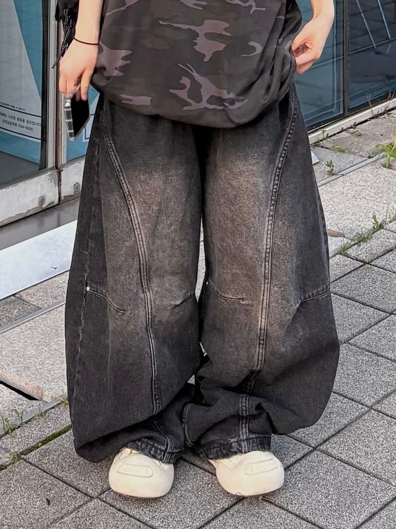 PEARCLAN（ペアクラン）の「dart curve denim pants（Pants）」
