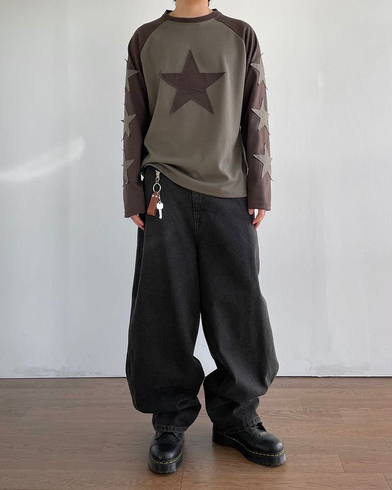 Star Patch Long Sleeve