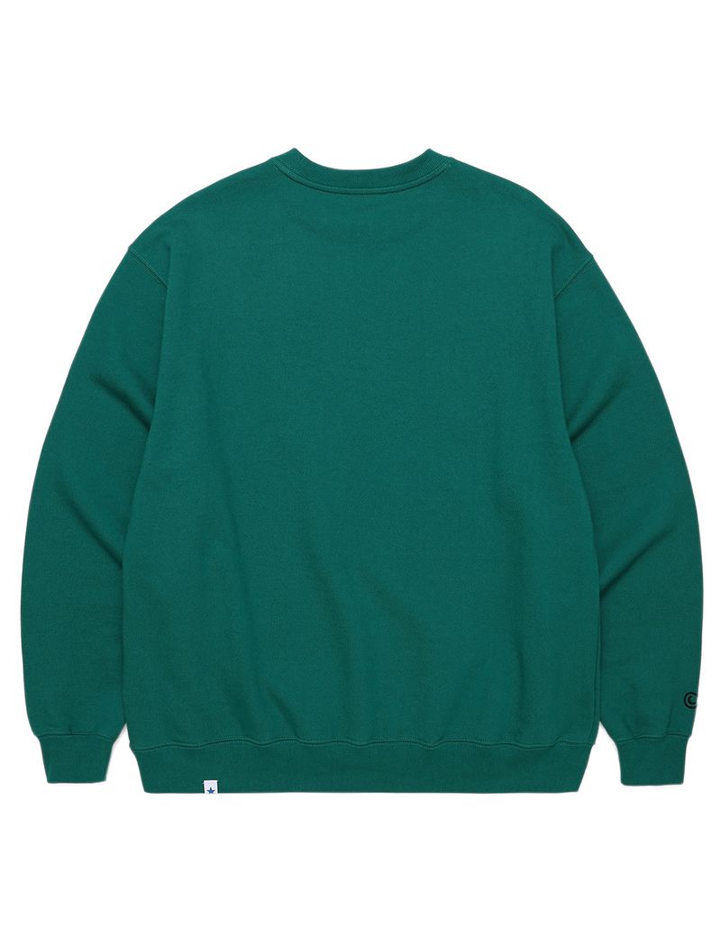 RAINBOW CRAYON SWEATSHIRT GREEN(CV2CFUM466A)