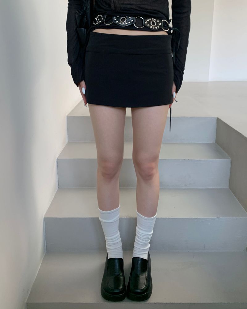 Platform minimal loafers