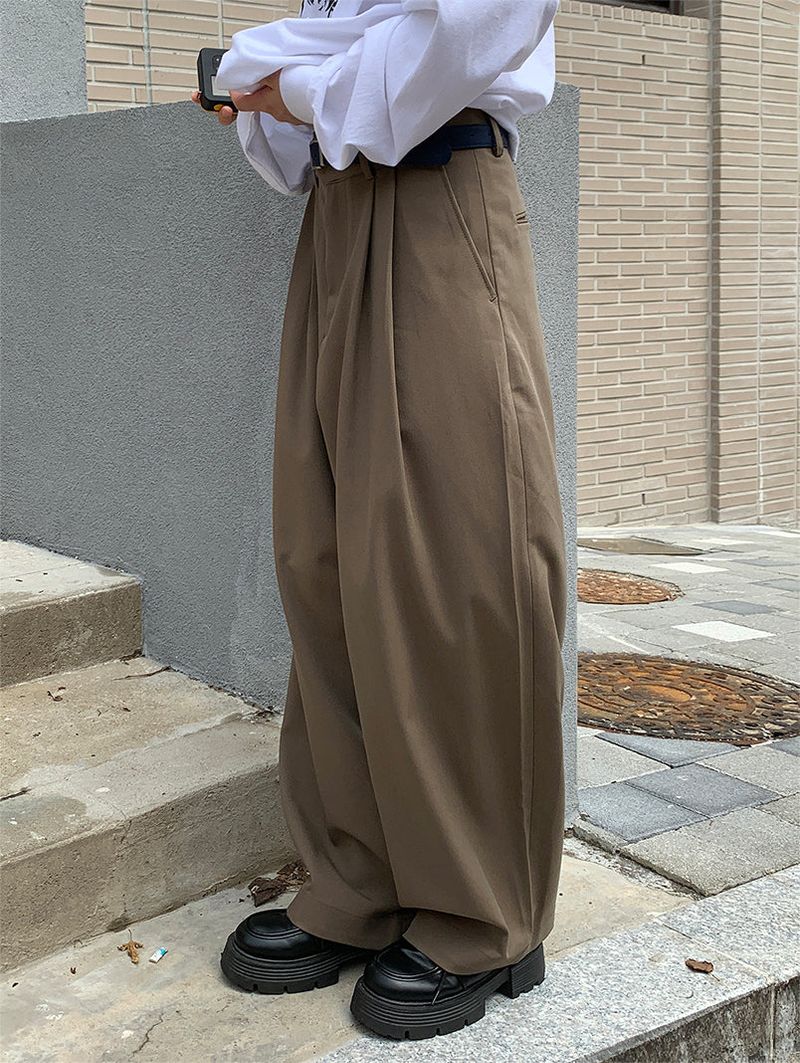 TWO-TUCK BALLOON SLACKS (3C)