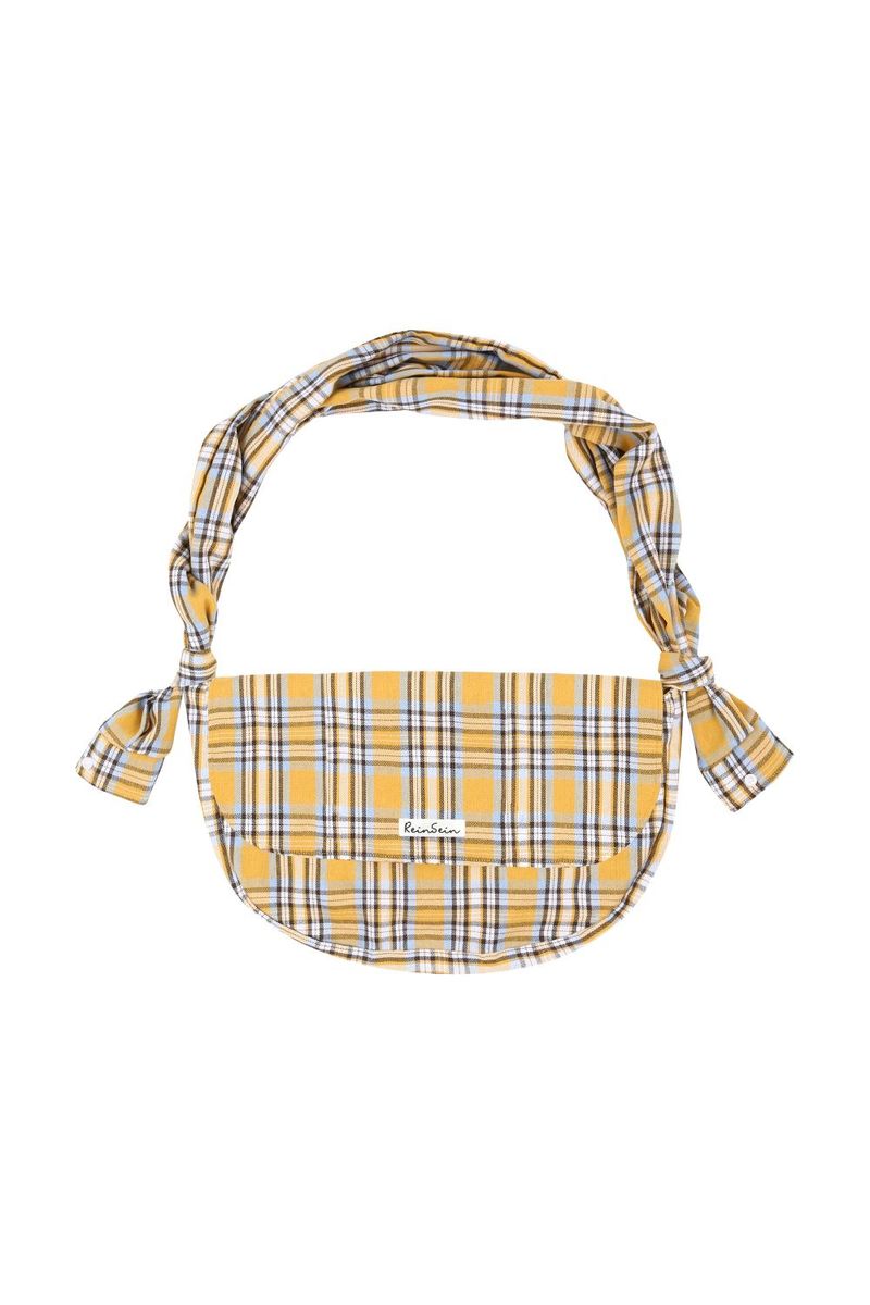 P:ReinSein（レインセイン）の「knotted check shirt messenger bag（Bags）」