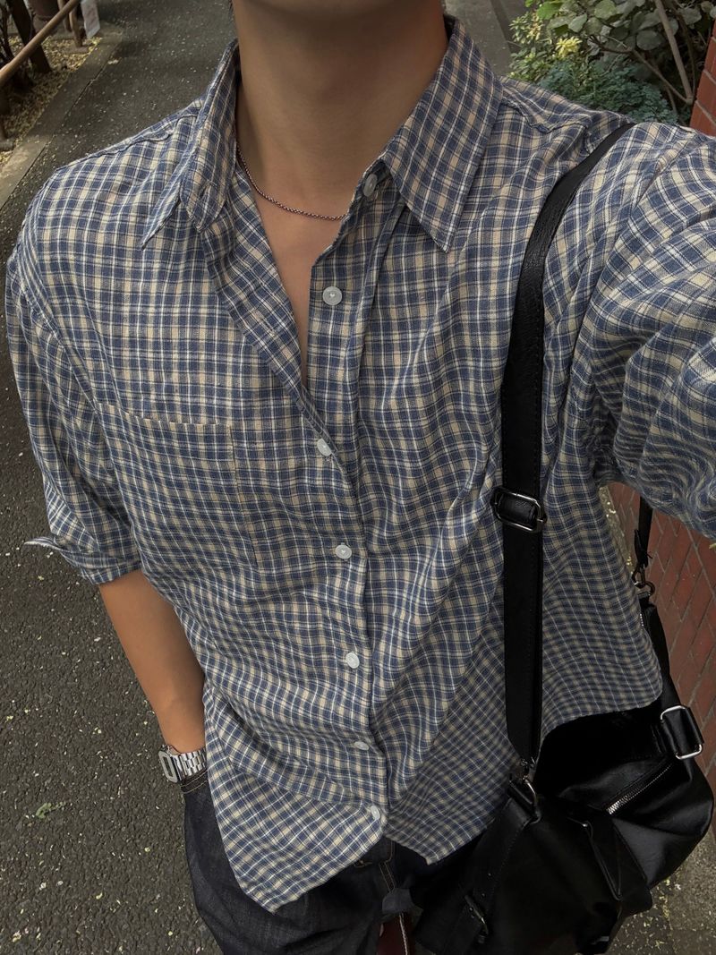 AVAND（アバンド）の「Roy Mac check shirt（Tops）」
