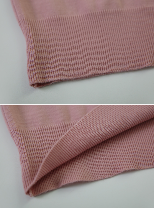 Standard Crop V-neck Knit (12color)