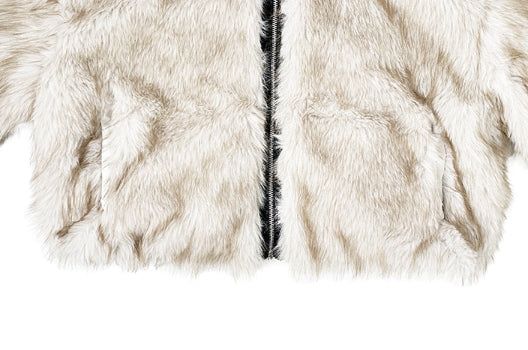 Calling Reversible Fur Jacket Jumper