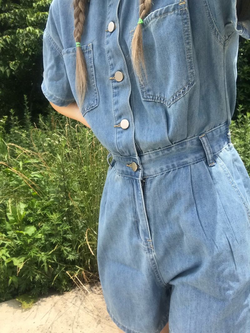 Marina denim jumpsuit