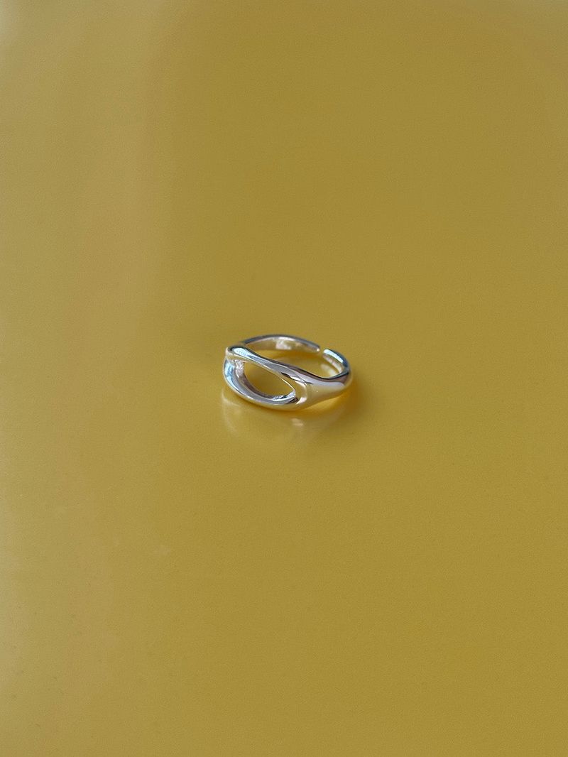 MOSXE（モスクス）の「[925silver] Mini hole ring（Accessories）」
