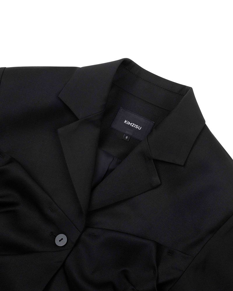 DOZI - Slim Jacket _ Black