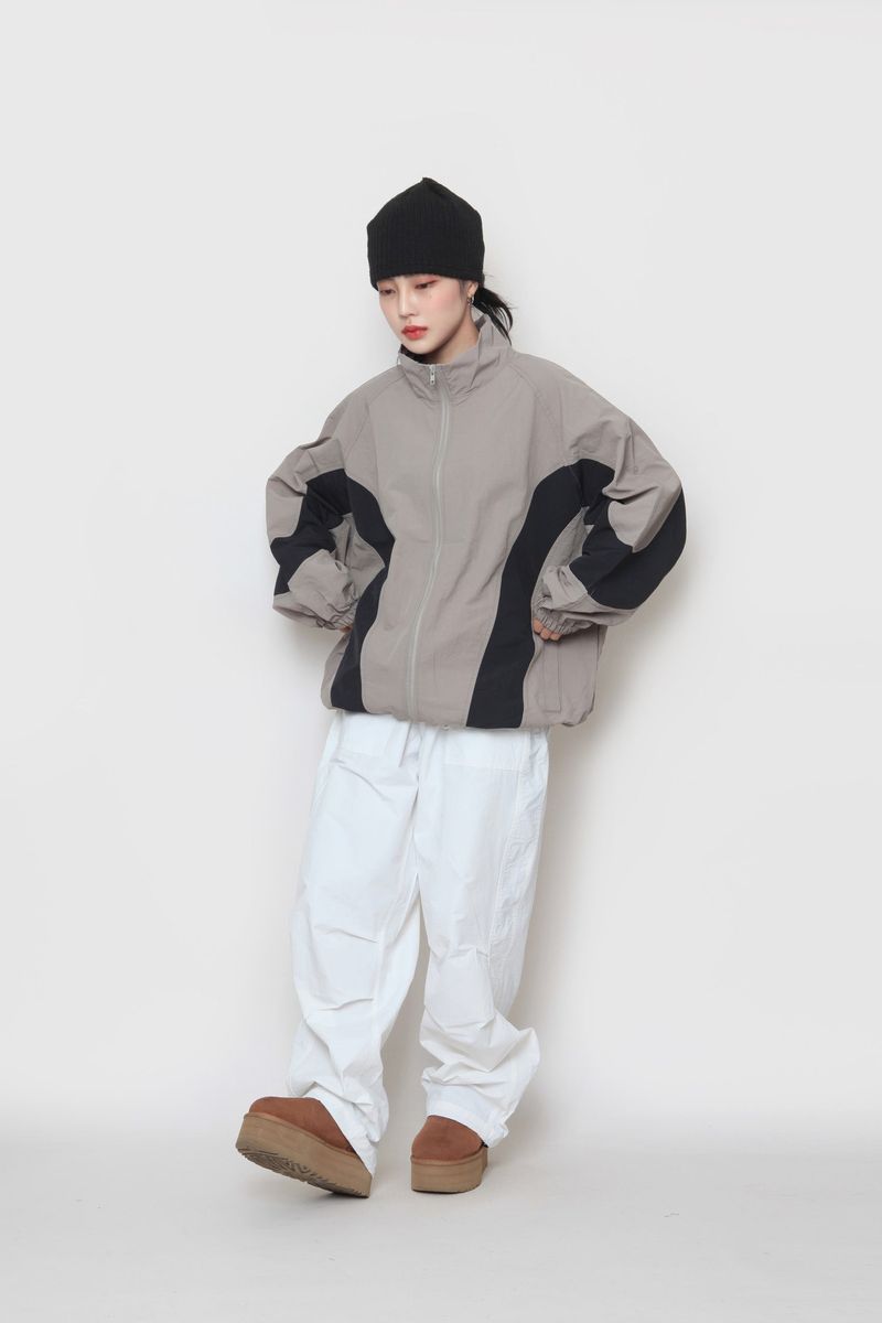 Wave Coloring Zip-Up