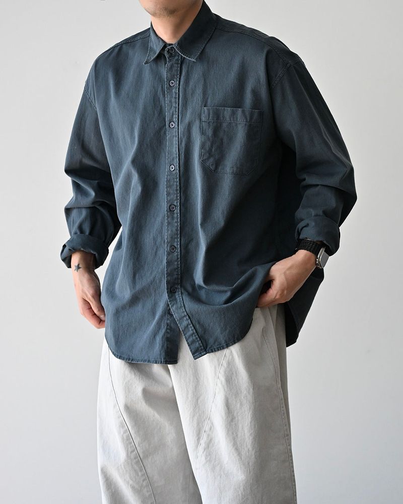 BOXSENSEI（ボックスセンセイ）の「WIT AGING WASHED SHIRT（Tops）」