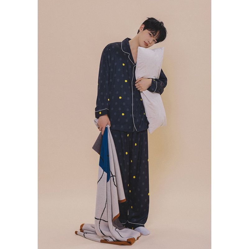 HOLYNUMBER7 X CHOI BYUNGCHAN CHICK GRAPHICS PAJAMAS SET