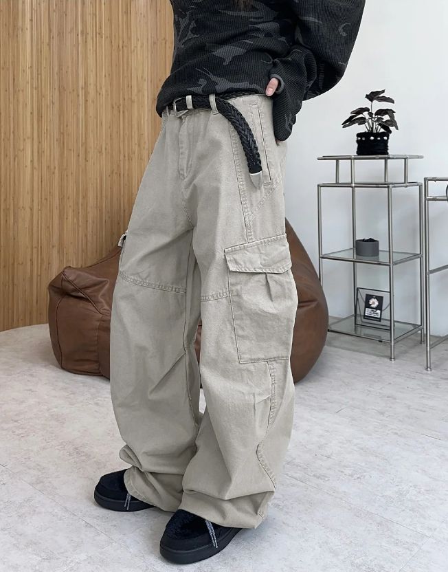 Luca Curved Cargo Pants