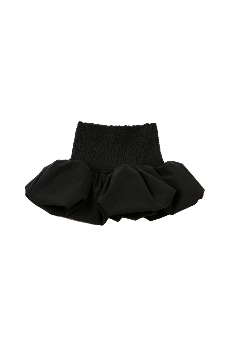 POPPALS（ポップパルズ）の「Balloon Smock Skirt [Black]（Skirts）」