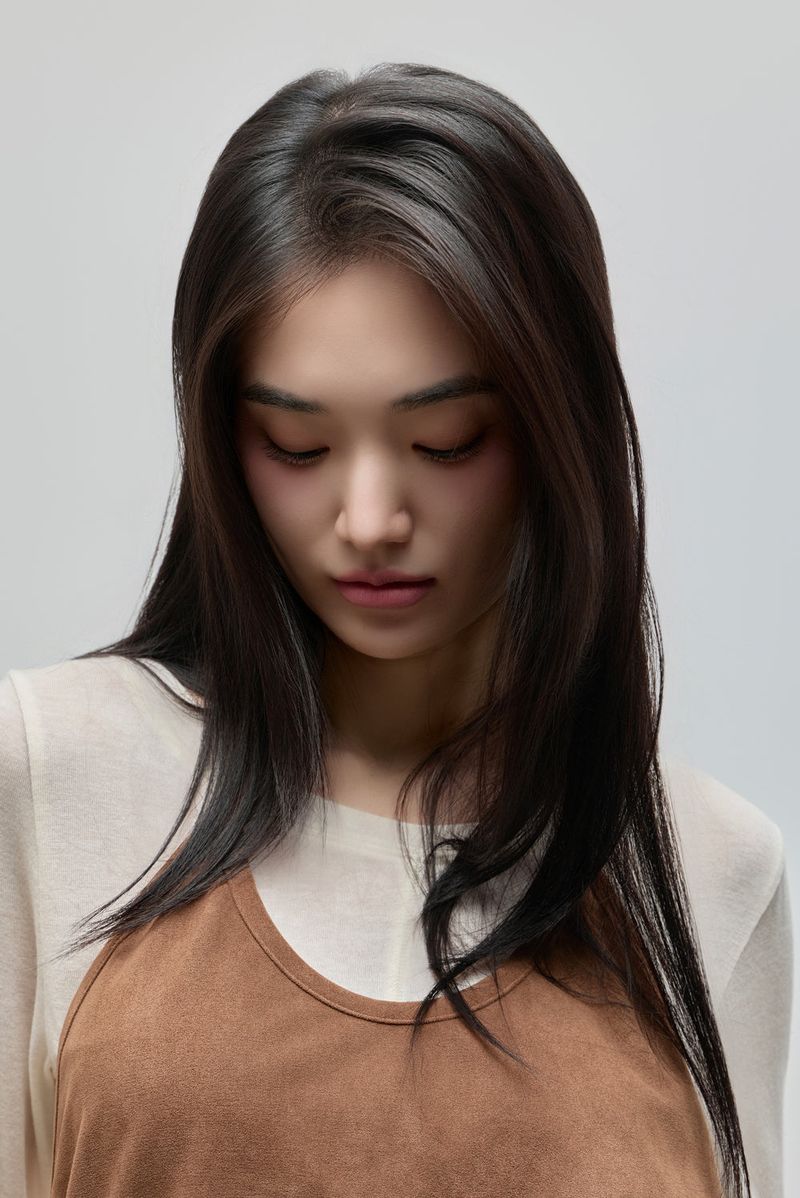 Halter-Tie Suede Apron_Brown