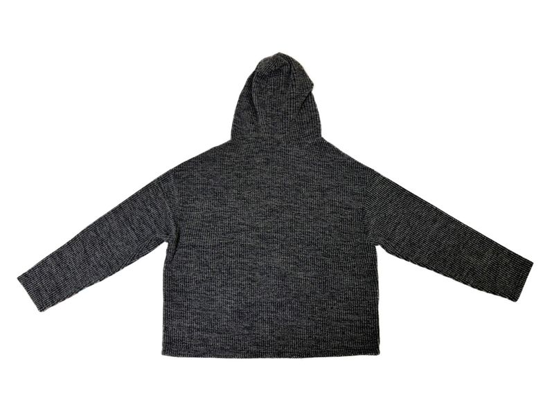 [UNISEX] BASIC OVERSIZED LOOSE BIG HOOD ZIP-UP - 2 COLOR