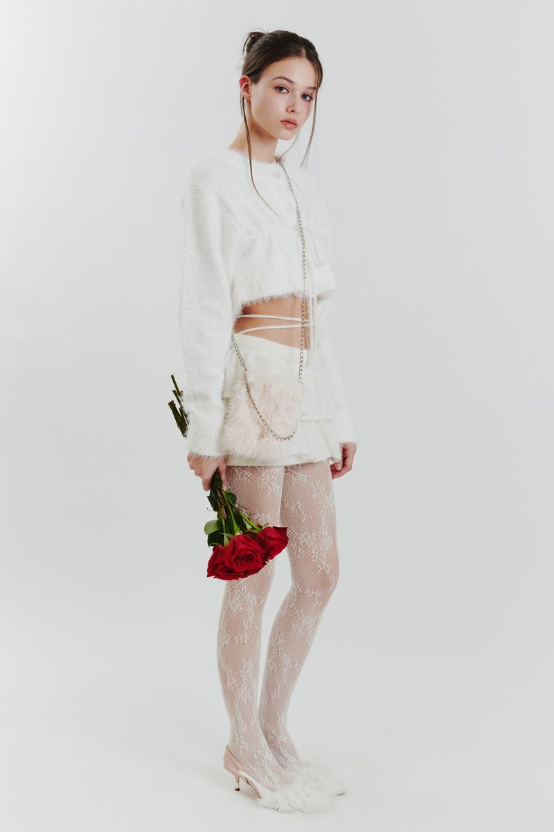 PAIN OR PLEASURE（ペインオアプレジャー）の「SOPHIA FUR MINI BAG pink（Bags）」