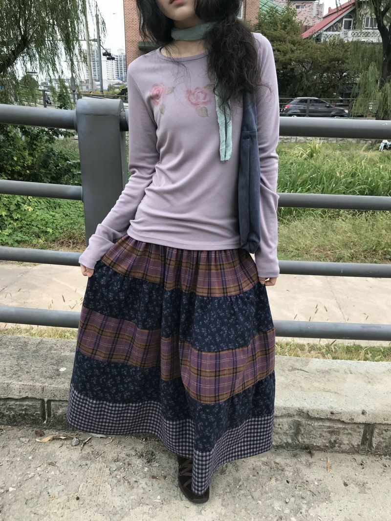 Vintage Pattern Skirt
