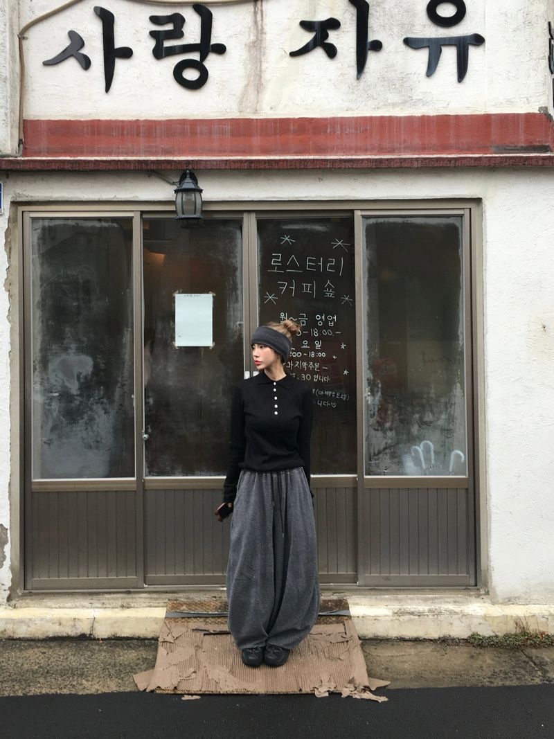 [Ritcore MADE] Striped Terry Wide Pants (3c)