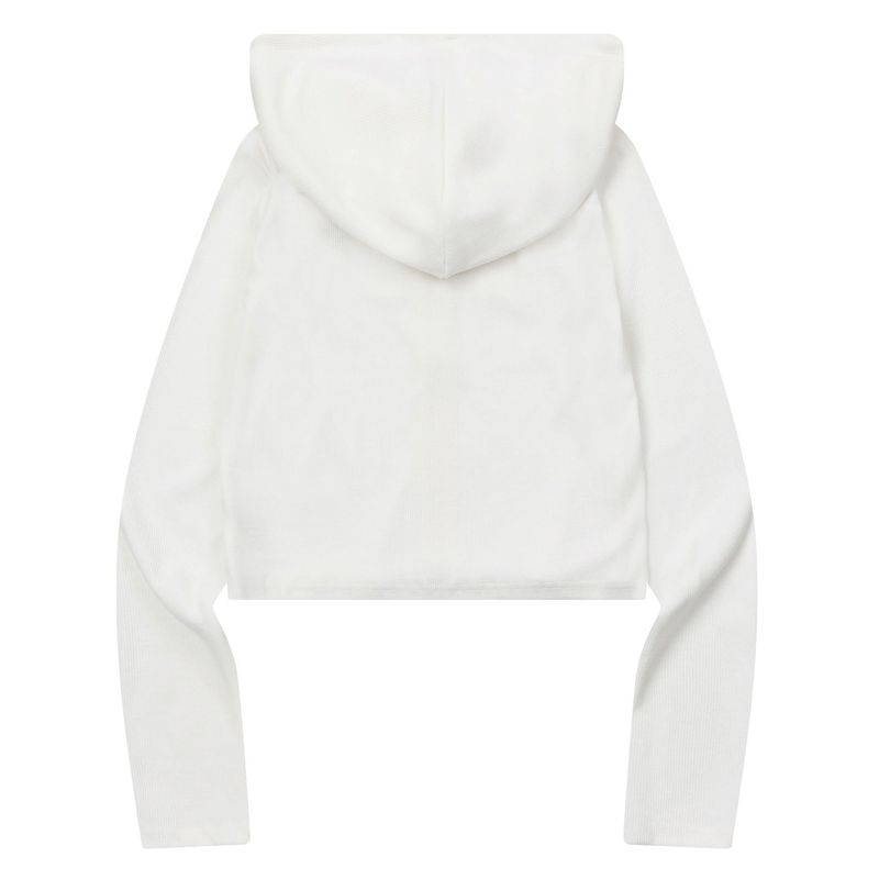 VIV TWO-WAY CROP KNIT ZIP-UP (2Color)