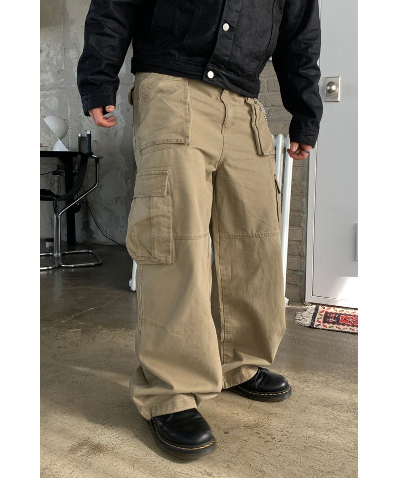 Washing Fatigue Cargo Pants