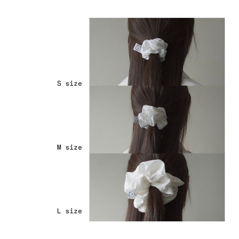 TUTEOGI ‘Rhythm’ scrunchie #002 (L size)