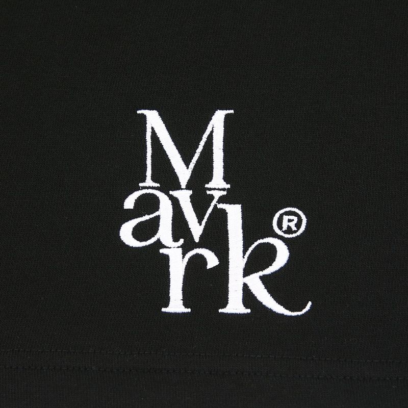M-TP Logo Super Wide Bermuda Pants Black
