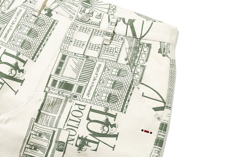 ROMANTIC STREET JACQUARD PANTS_OATMEAL