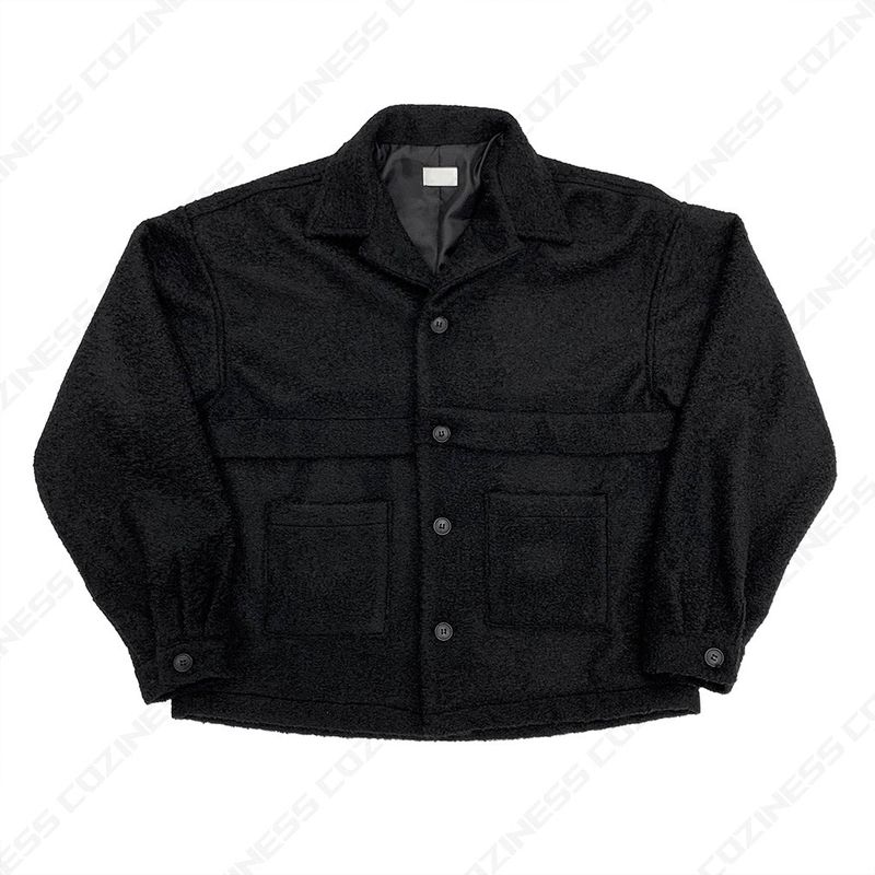 OW Bookle Wool Terry Jacket (2 colors)