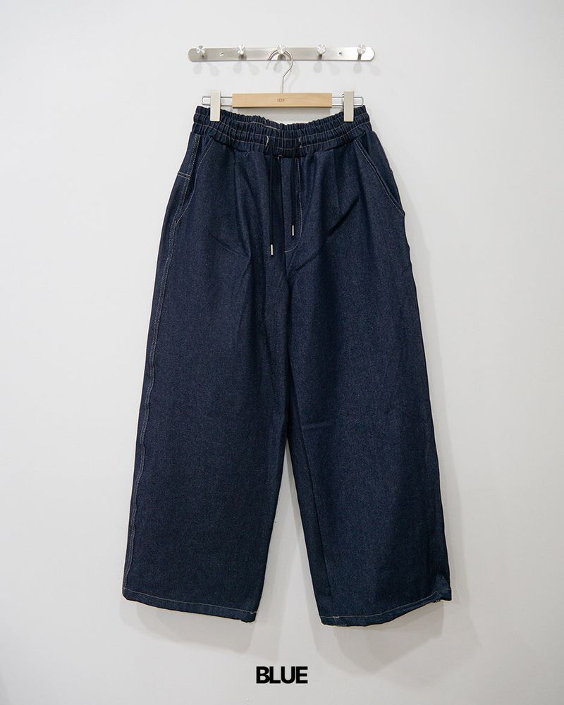 Leon Lettering Denim Pants