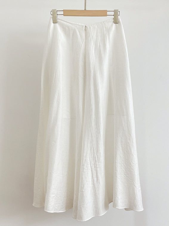 Reshu Wrinkle Flare Long Skirt