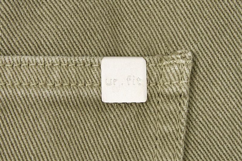 [3RD REORDER] SOFT OLIVE DYING FRONT POCKET DENIM code 26221
