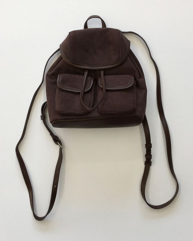 Lily Suede Mini Backpack (5color)