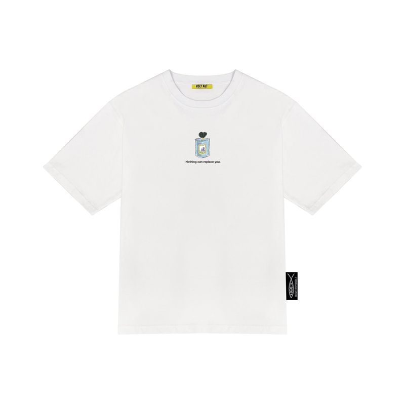 HOLY NUMBER 7(ホーリーナンバーセブン)の「HOLYNUMBER7 X DKZ SEHYEON LAVENDER PERFUME WHITE T-SHIRTS(Tops)」